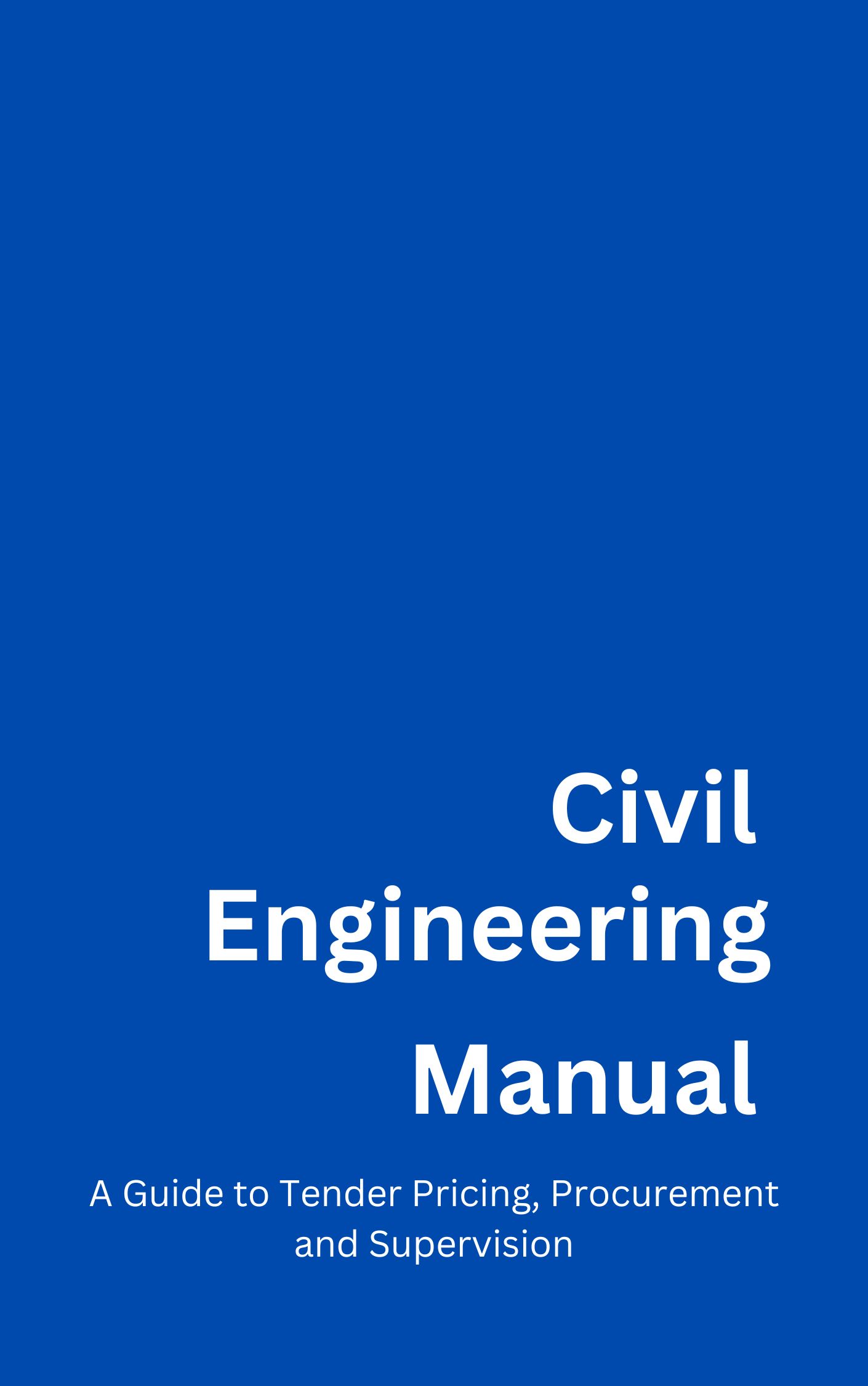 Civil Engineering Manual