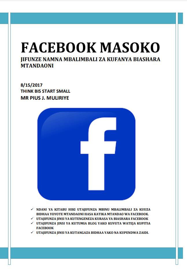 FACEBOOK MASOKO