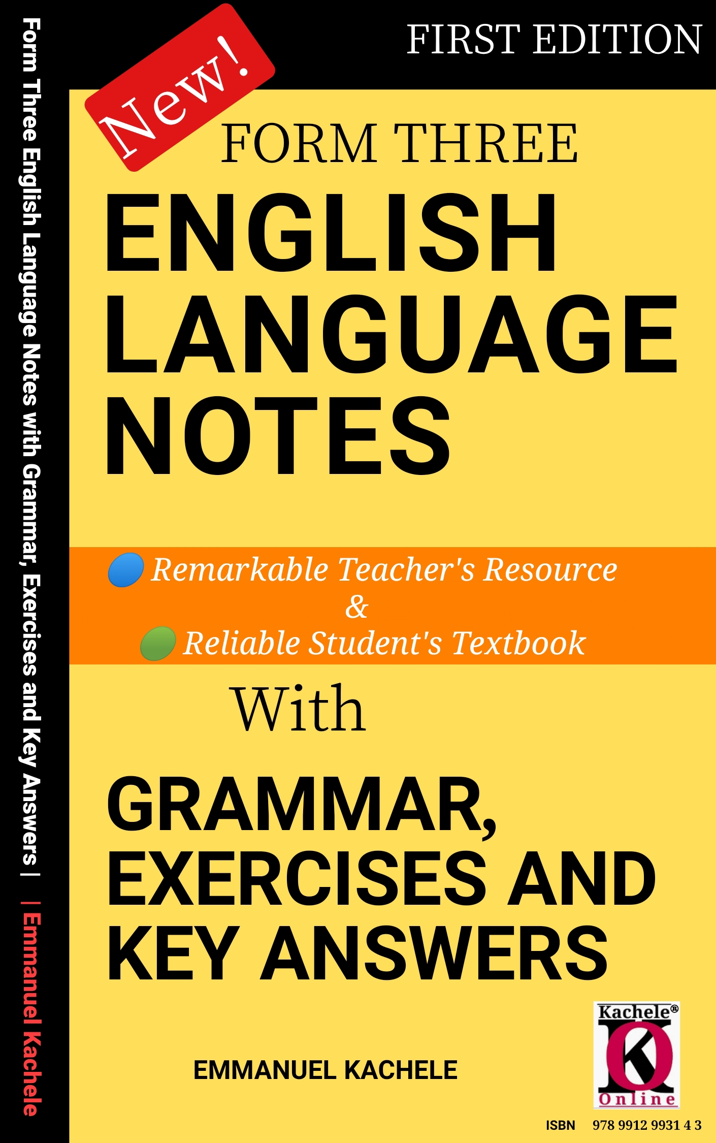 Form Three English Language Notes with Grammar, Exercises and Key Answers