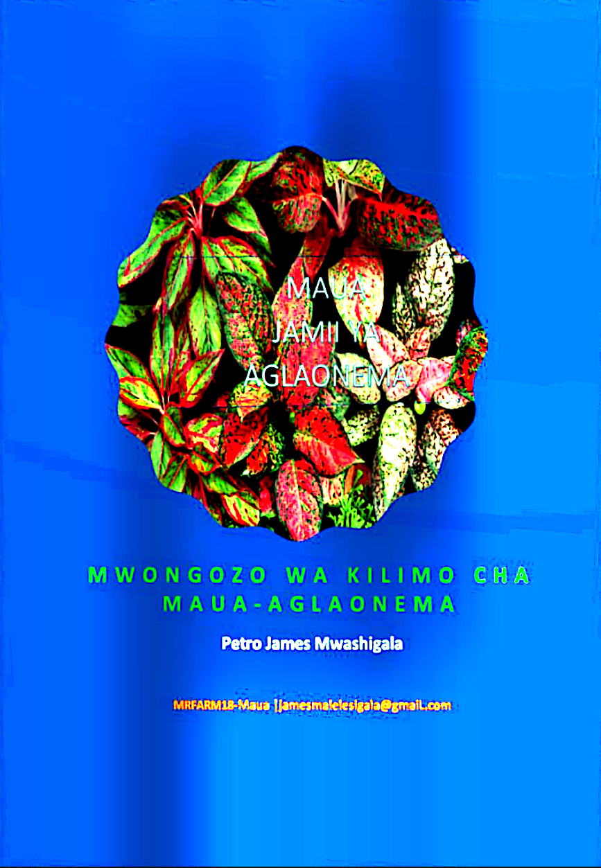 KITABU CHA MWONGOZO CHA MAUA JAMII YA AGLAONEMA